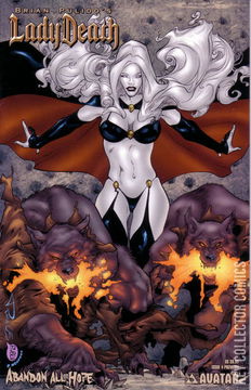 Variant Cover for Lady Death: Abandon All Hope #4