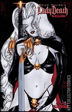 Variant Cover for Lady Death: Blacklands #2