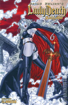 Variant Cover for Lady Death: Blacklands #4