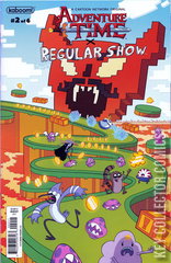Variant Cover for Adventure Time / Regular Show #2