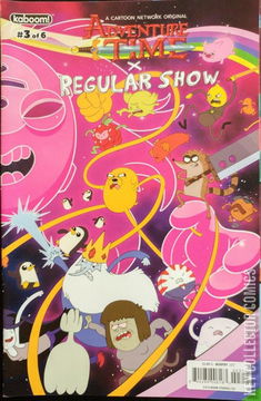 Variant Cover for Adventure Time / Regular Show #3