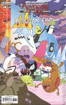 Variant Cover for Adventure Time / Regular Show #6