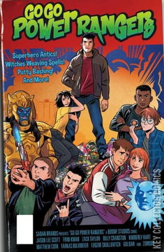 Variant Cover for Go Go Power Rangers #11