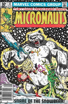 Variant Cover for Micronauts #32