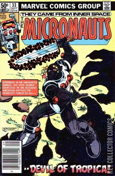 Variant Cover for Micronauts #33