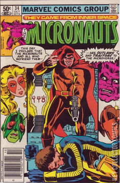 Variant Cover for Micronauts #34