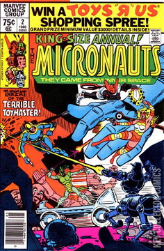 Variant Cover for Micronauts Annual #2