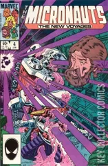 Cover for Micronauts: The New Voyages #4