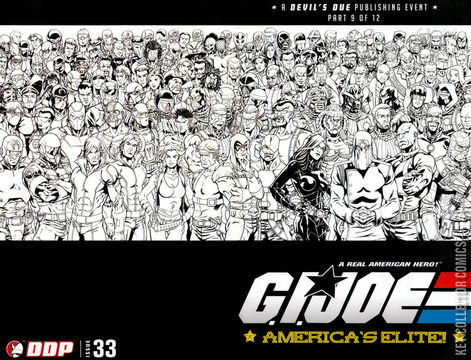 Variant Cover for G.I. Joe: America's Elite #33