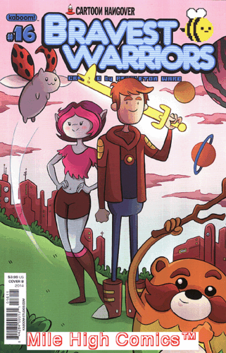 Variant Cover for Bravest Warriors #16