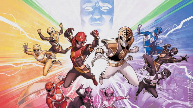 Variant Cover for Mighty Morphin Power Rangers #50