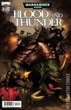 Variant Cover for Warhammer 40,000: Blood and Thunder #3