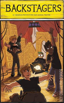 Variant Cover for The Backstagers #2