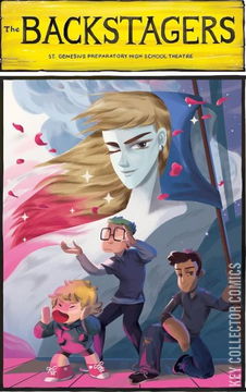 Variant Cover for The Backstagers #4