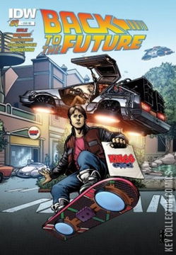 Variant Cover for Back to the Future #1