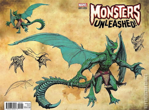 Variant Cover for Monsters Unleashed #1