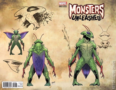 Variant Cover for Monsters Unleashed #2