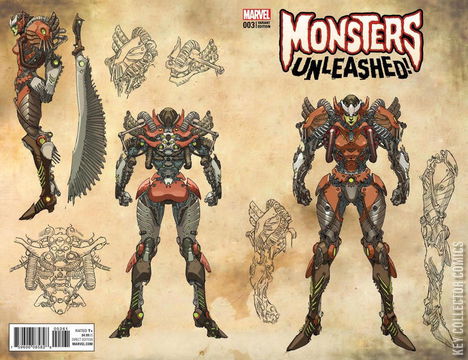 Variant Cover for Monsters Unleashed #3