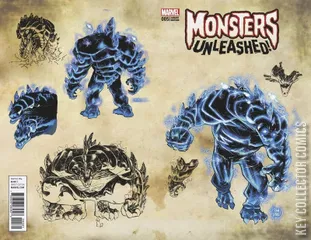 Variant Cover for Monsters Unleashed #5