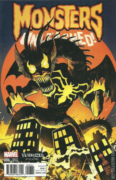 Variant Cover for Monsters Unleashed #6
