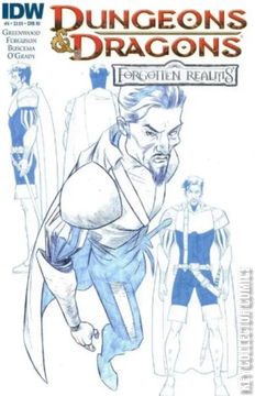 Variant Cover for Dungeons & Dragons: Forgotten Realms #4