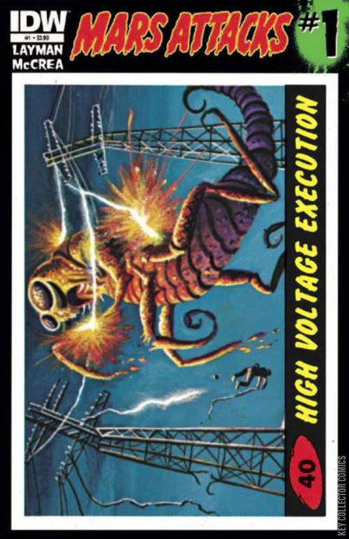 Mars Attacks 1 Variant Published June 2012 Key Coll