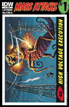 Variant Cover for Mars Attacks #1