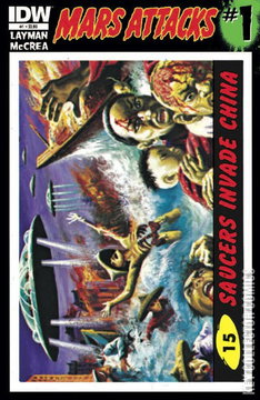 Variant Cover for Mars Attacks #1