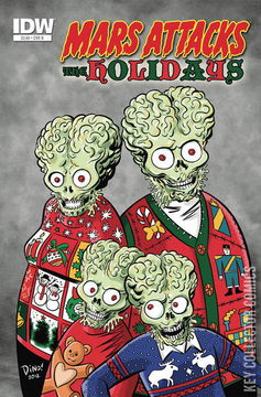Variant Cover for Mars Attacks: The Holidays #1
