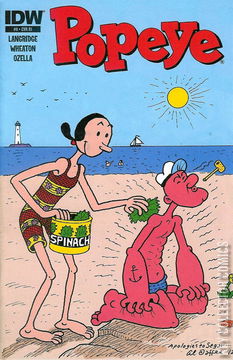 Variant Cover for Popeye #9