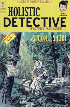 Variant Cover for Dirk Gently's Holistic Detective Agency: A Spoon Too Short #3