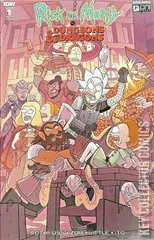 Variant Cover for Rick and Morty vs. Dungeons & Dragons #1