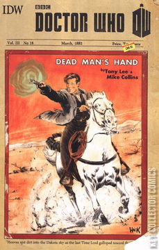 Variant Cover for Doctor Who #16