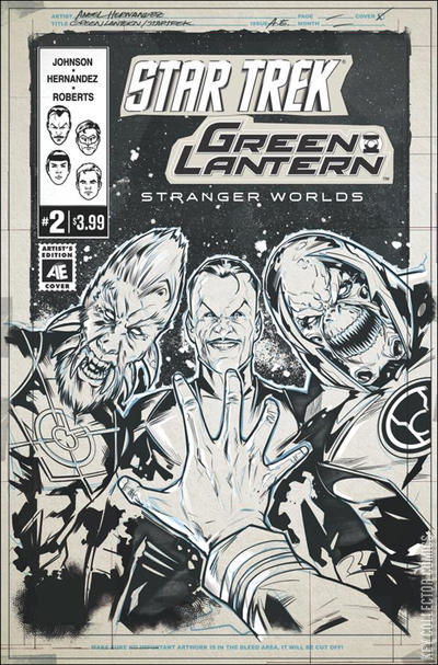 Star Trek / Green Lantern: Stranger Worlds #2 Variant Publi