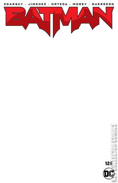 Variant Cover for Batman #125