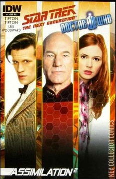 Variant Cover for Star Trek: The Next Generation / Doctor Who - Assimilation2 #1
