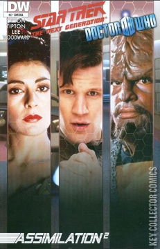 Variant Cover for Star Trek: The Next Generation / Doctor Who - Assimilation2 #2