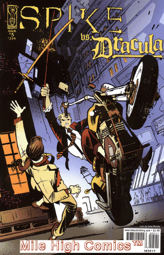 Variant Cover for Spike vs. Dracula #5