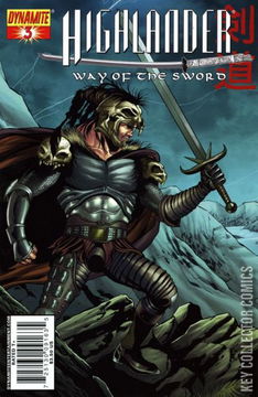Variant Cover for Highlander: Way of the Sword #3