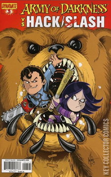 Variant Cover for Army of Darkness vs. Hack / Slash #3