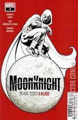 Cover for Moon Knight: Black, White & Blood #3
