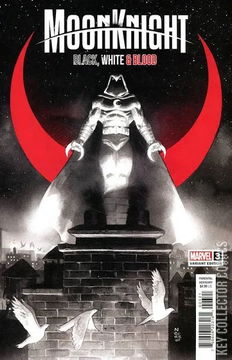 Variant Cover for Moon Knight: Black, White & Blood #3