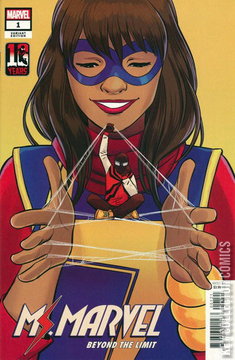 Variant Cover for Ms. Marvel: Beyond The Limit #1