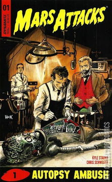 Variant Cover for Mars Attacks #1