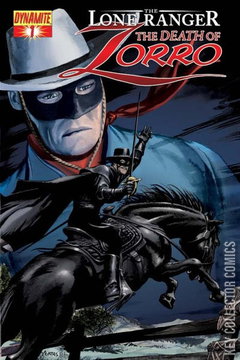 Variant Cover for The Lone Ranger: The Death of Zorro #1