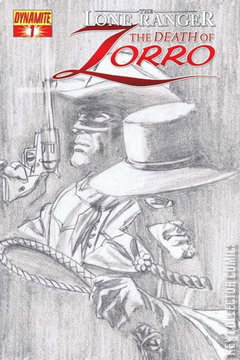 Variant Cover for The Lone Ranger: The Death of Zorro #1