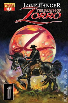 Variant Cover for The Lone Ranger: The Death of Zorro #1