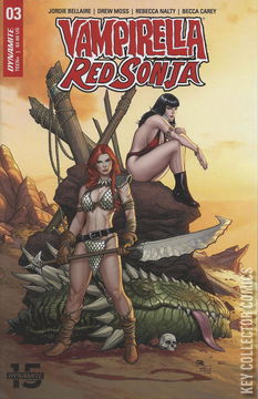 Variant Cover for Vampirella / Red Sonja #3