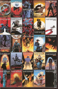 Variant Cover for The Lone Ranger #25