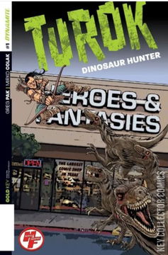 Variant Cover for Turok Dinosaur Hunter #1